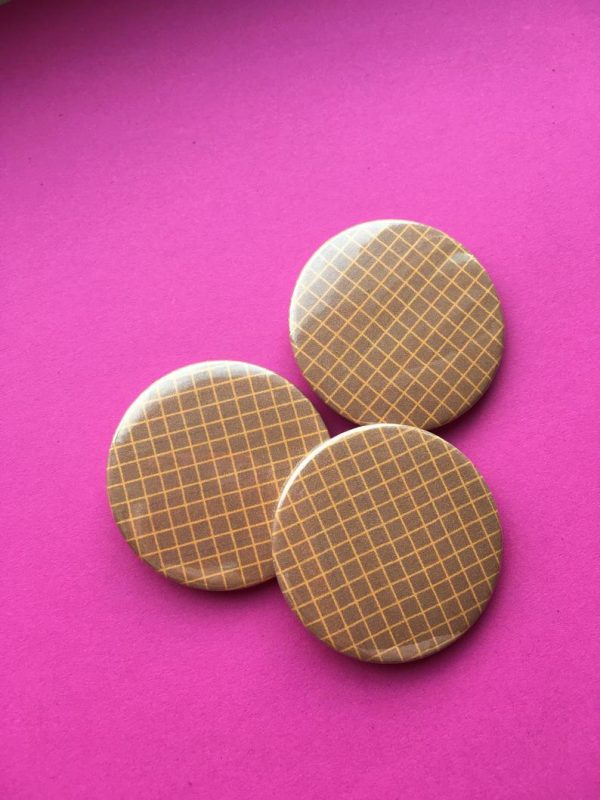 Stroopwafel button - Afbeelding 2