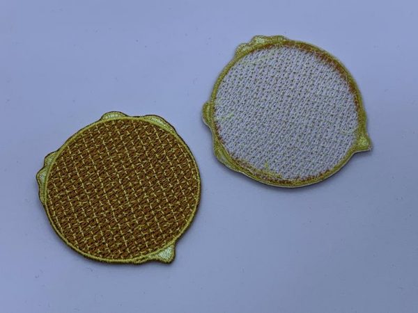 Stroopwafel Applique - Patch - Afbeelding 3