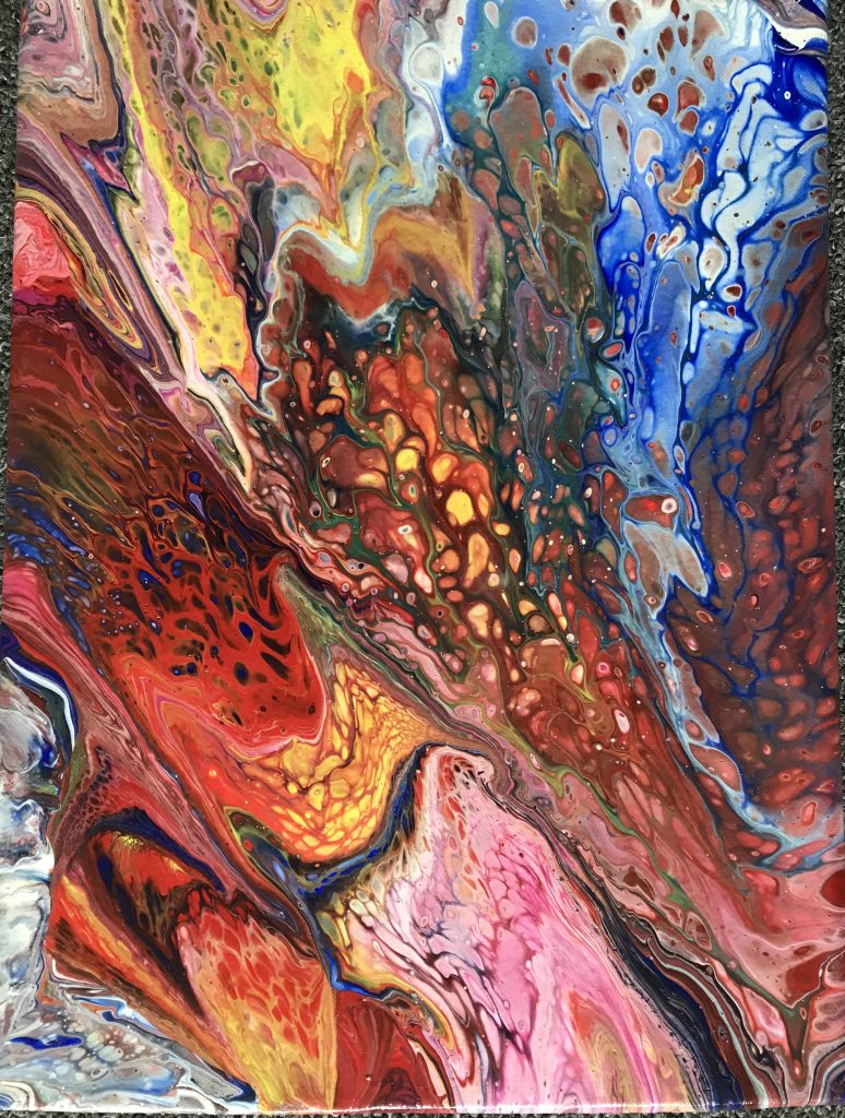 Acryl schilderij Levendigheid