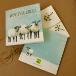 Winterse groet - Schaapjes