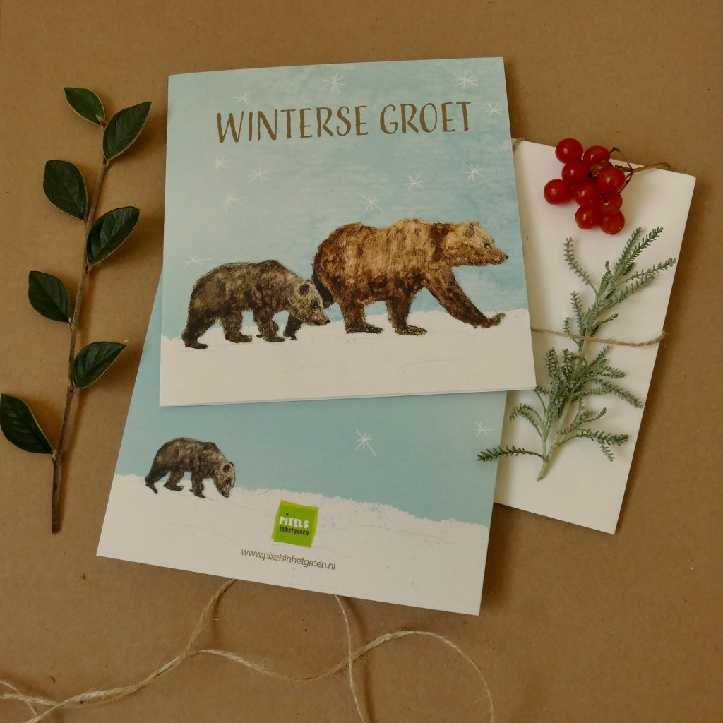 Winterse groet - Beren