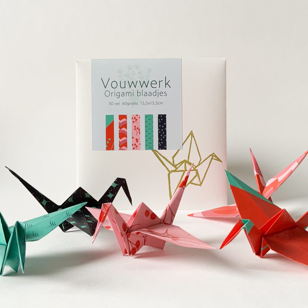 Origamipapier / vouwblaadjes -