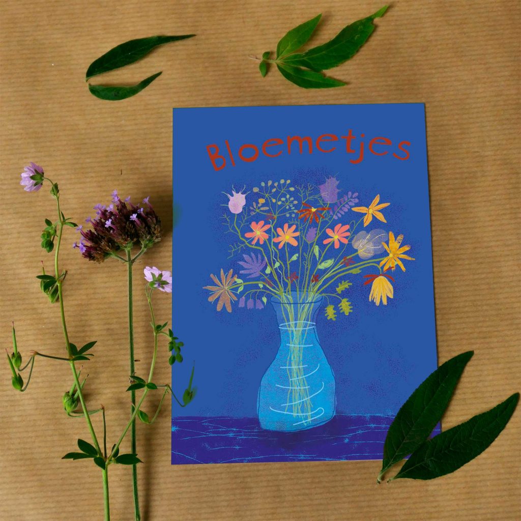 Kaart Bloemetjes