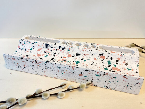 Pennenbakje, desk organiser terrazzo - Afbeelding 3