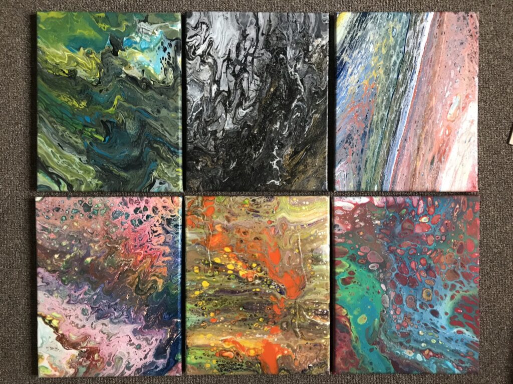 Acryl schilderij Thea