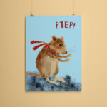 Miniposter A5 Muis