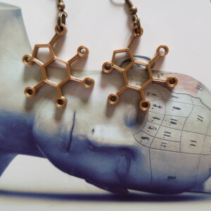 Thee Molecule oorbellen