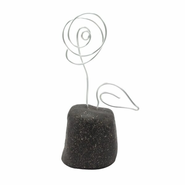 lalief-urn-bloem-zwart-gratis-verzending