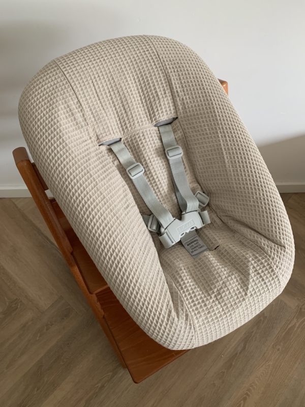 Luxe wafelstof hoes voor Stokke Tripp Trapp© kinderstoel