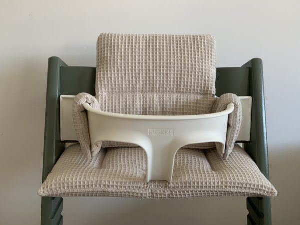 Luxe wafelstof kussenset voor Stokke Tripp Trapp© kinderstoel - Afbeelding 3