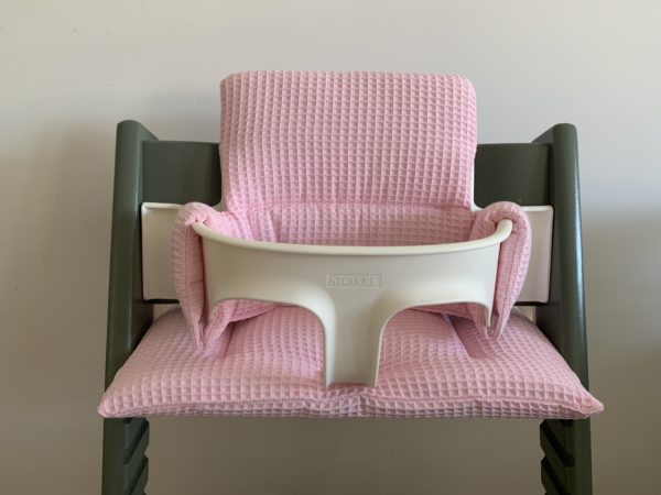 Luxe wafelstof kussenset voor Stokke Tripp Trapp© kinderstoel - Afbeelding 5