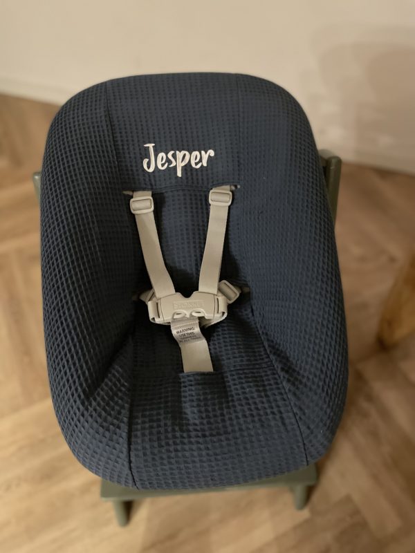 Luxe wafelstof hoes voor Stokke Tripp Trapp© kinderstoel - Afbeelding 2