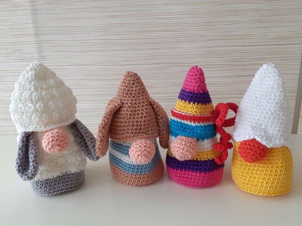 gehaakte paasgnomes