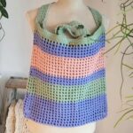 Postman bag Multicolor - ZETTElen Handwerk Atelier - front 2