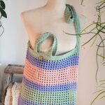 Postman bag Multicolor - ZETTElen Handwerk Atelier - geknoopt