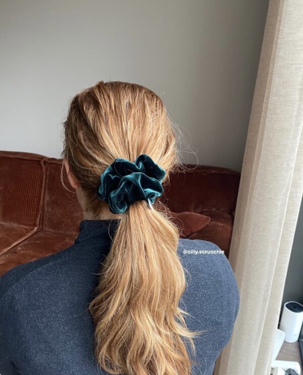 Velvet scrunchie - Afbeelding 2