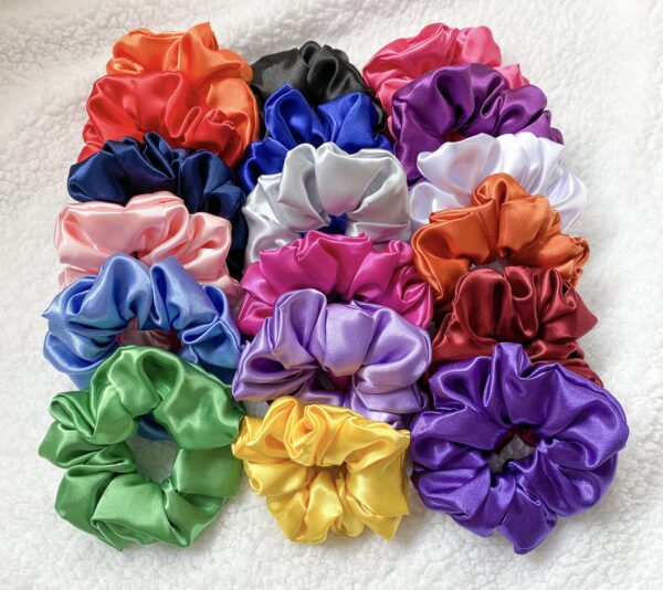 Satijnen scrunchies