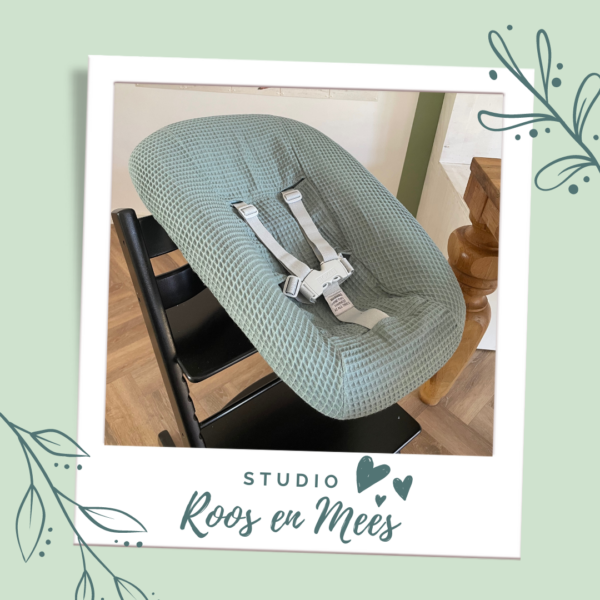 Luxe wafelstof hoes voor Stokke Tripp Trapp© kinderstoel - Afbeelding 16