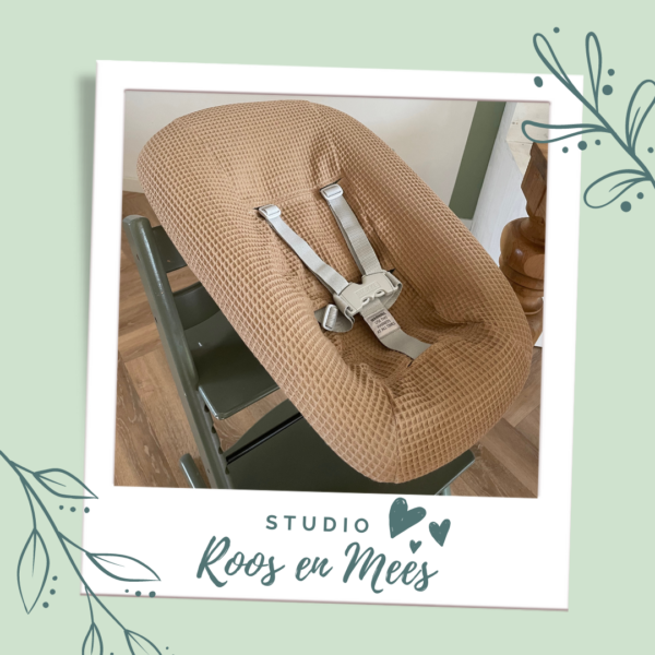 Luxe wafelstof hoes voor Stokke Tripp Trapp© kinderstoel - Afbeelding 17