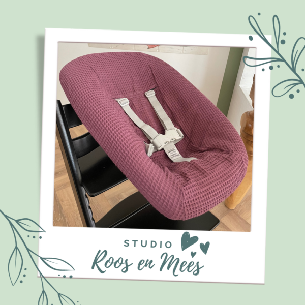 Luxe wafelstof hoes voor Stokke Tripp Trapp© kinderstoel - Afbeelding 19