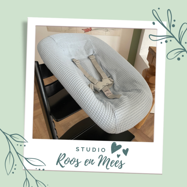 Luxe wafelstof hoes voor Stokke Tripp Trapp© kinderstoel - Afbeelding 23