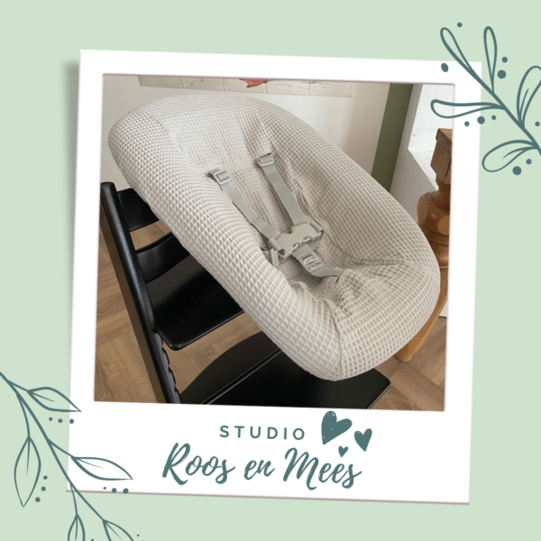 Luxe wafelstof hoes voor Stokke Tripp Trapp© kinderstoel - Afbeelding 24