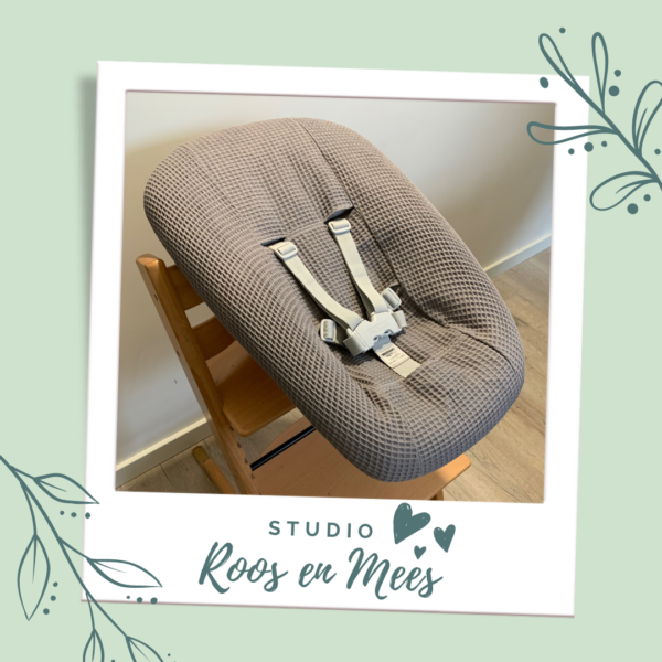 Luxe wafelstof hoes voor Stokke Tripp Trapp© kinderstoel - Afbeelding 15