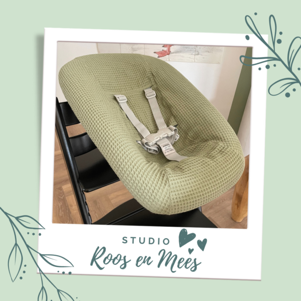 Luxe wafelstof hoes voor Stokke Tripp Trapp© kinderstoel - Afbeelding 26