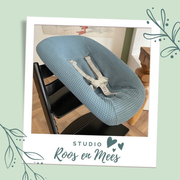 Luxe wafelstof hoes voor Stokke Tripp Trapp© kinderstoel - Afbeelding 27