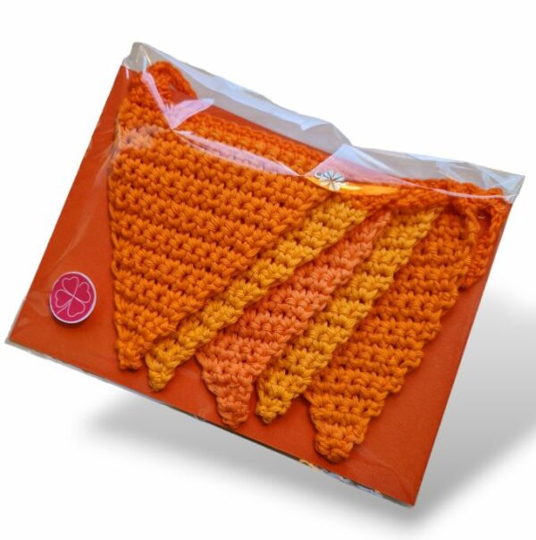 Mini Slinger enkele kaart Oranje - verpakt