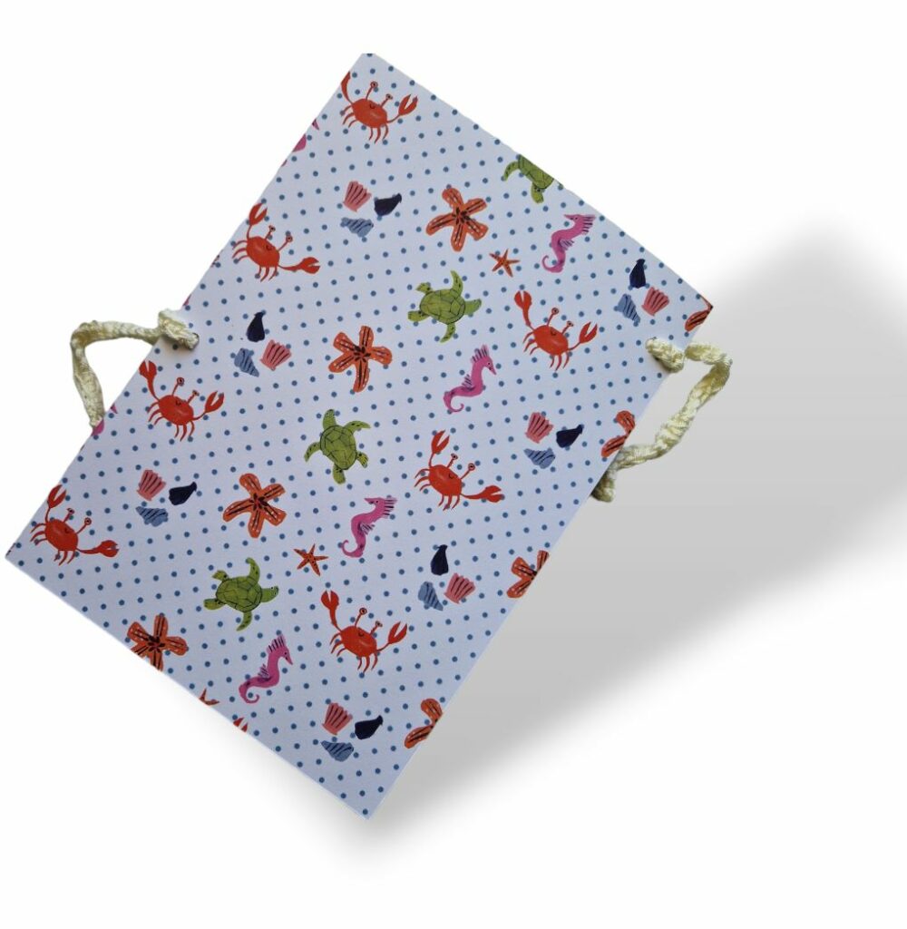 Mini Slingers achterkant bedrukte achtergrond Creme BMS-8 3