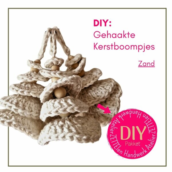 DIY Pakket Zand Kerstboompjes