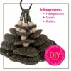 DIY promo groene kerstboompjes Inbegrepen