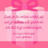 Cadeau verzendservice -ZETTElen Handwerk Atelier