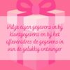 Cadeau verzendservice -ZETTElen Handwerk Atelier