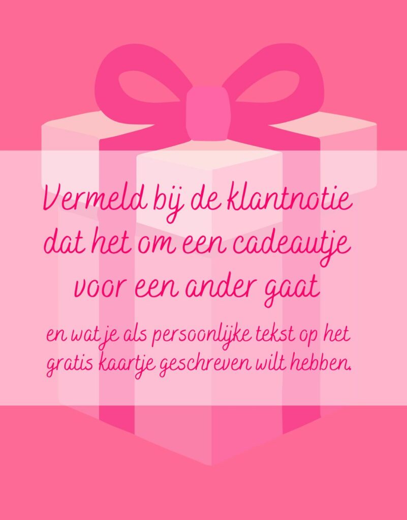 Cadeau verzendservice -ZETTElen Handwerk Atelier