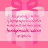 Cadeau verzendservice -ZETTElen Handwerk Atelier