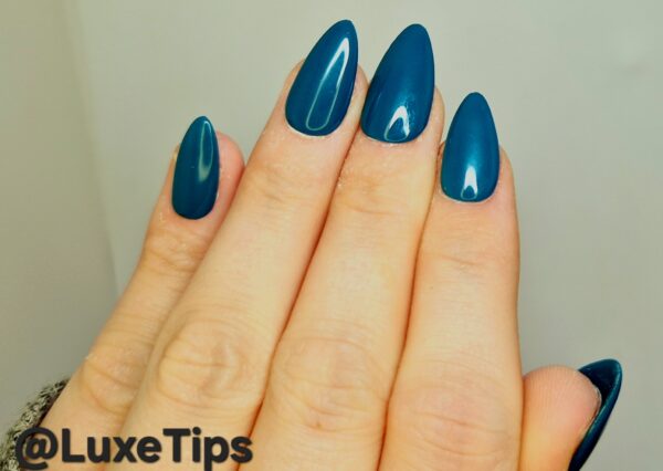 Blauw groen nagel set