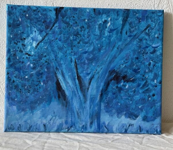 boom blauw