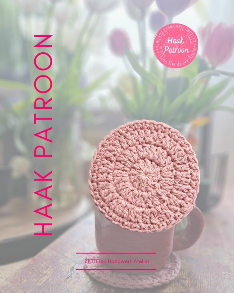 Onderzetters Haakpatroon beginners - ZETTElen Handwerk Atelier