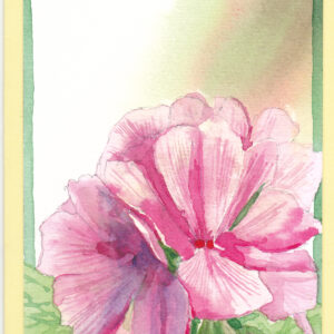 KLEURvanWATER-aquarelkaart ZOMER