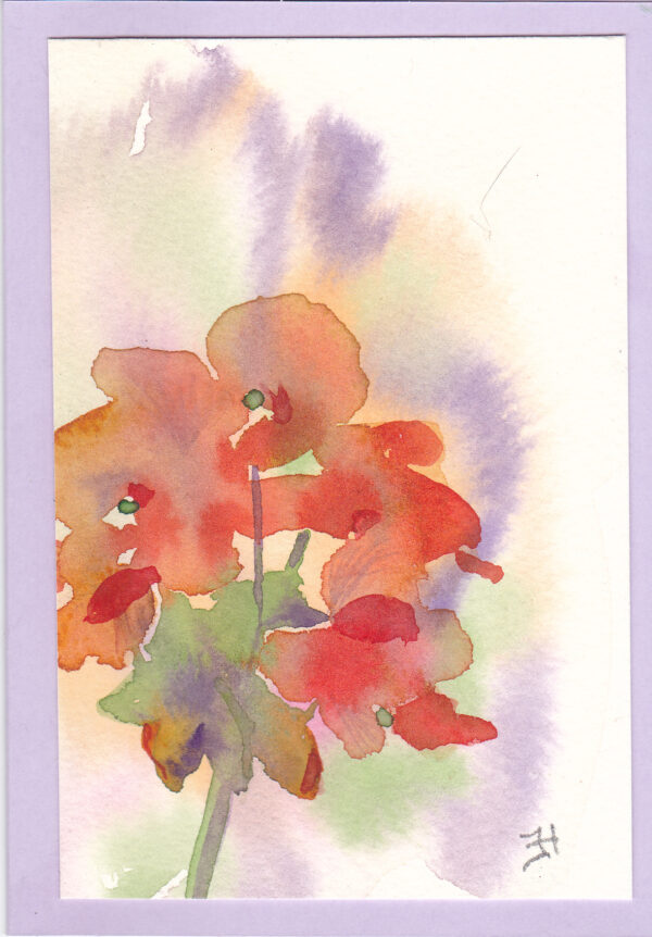 KLEURvanWATER-aquarelkaart ZOMER