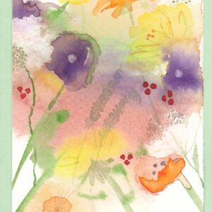 KLEURvanWATER-aquarelkaart ZOMER