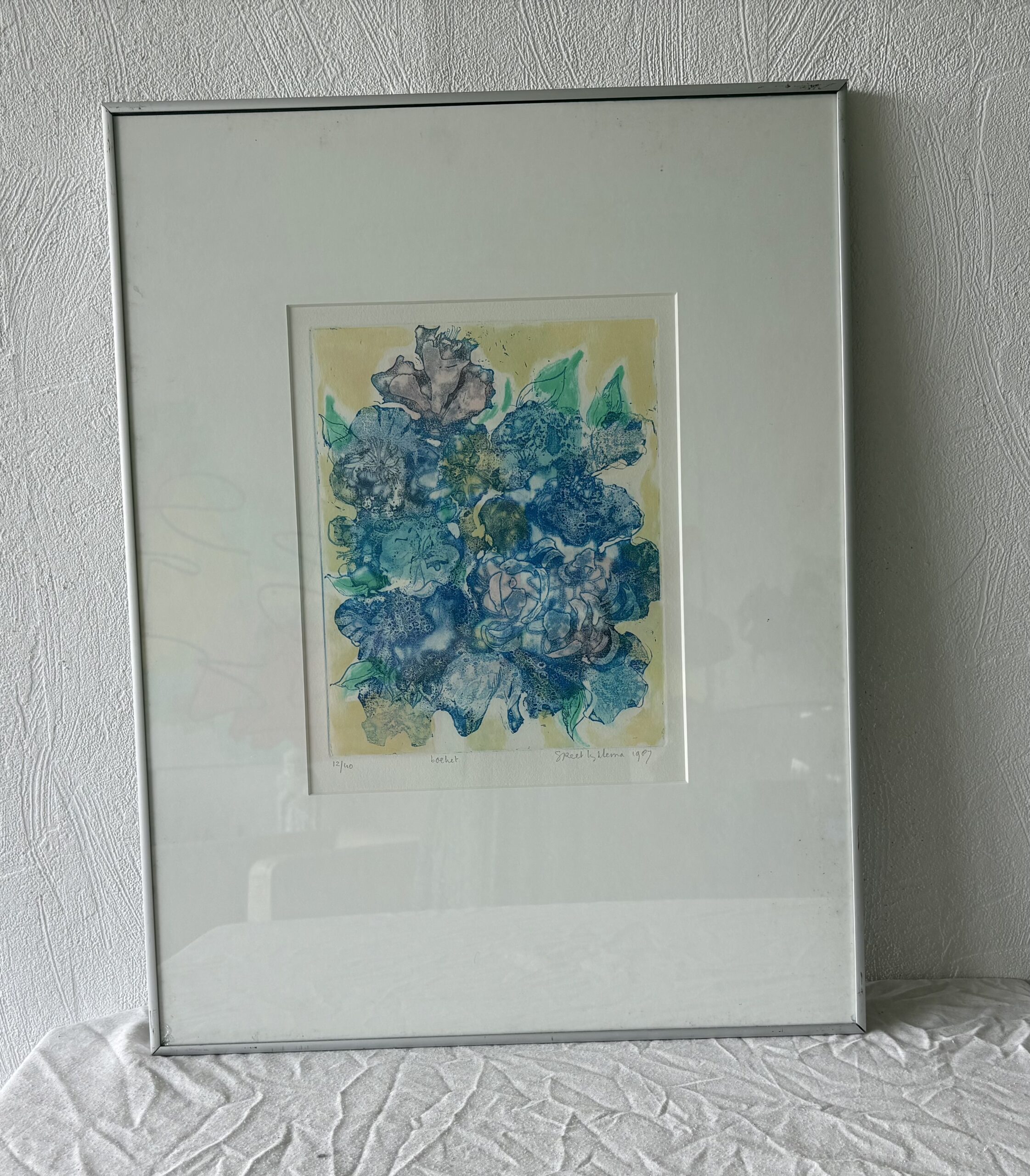 Aquarel schilderij,