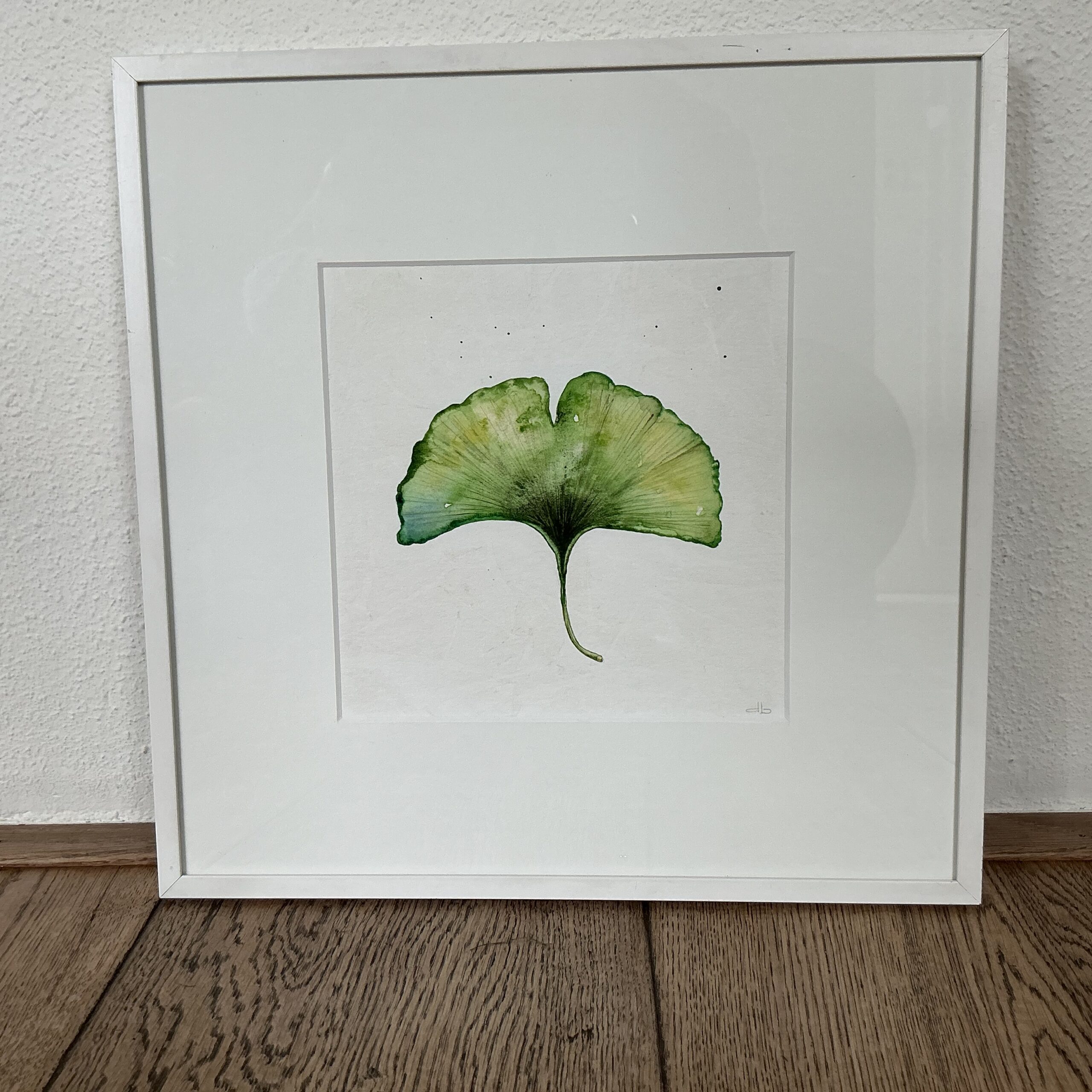 Aquarel Ginkgo