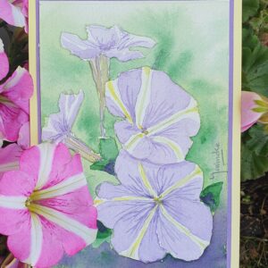 KLEURvanWATER-aquarelkaart ZOMER