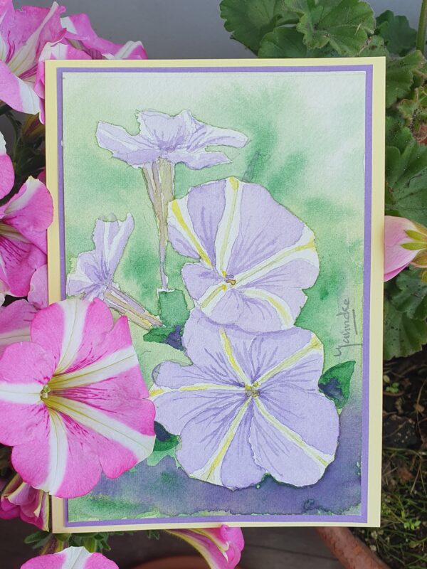 KLEURvanWATER-aquarelkaart ZOMER