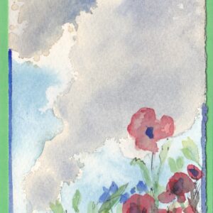 KLEURvanWATER-aquarelkaart LUCHTEN