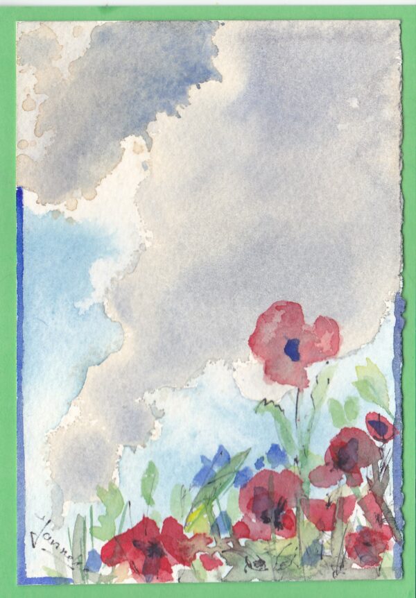 KLEURvanWATER-aquarelkaart LUCHTEN
