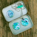 gratis metalen doosje, gratis magnetisch sieraden doosje
